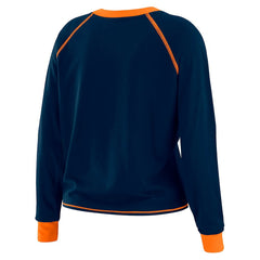 WEAR by Erin Andrews Women's Tie-Front Long Sleeve T-Shirt - Chicago Bears T-shirts