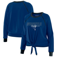 WEAR by Erin Andrews Women's Tie-Front Long Sleeve T-Shirt - Indianapolis Colts T-shirts