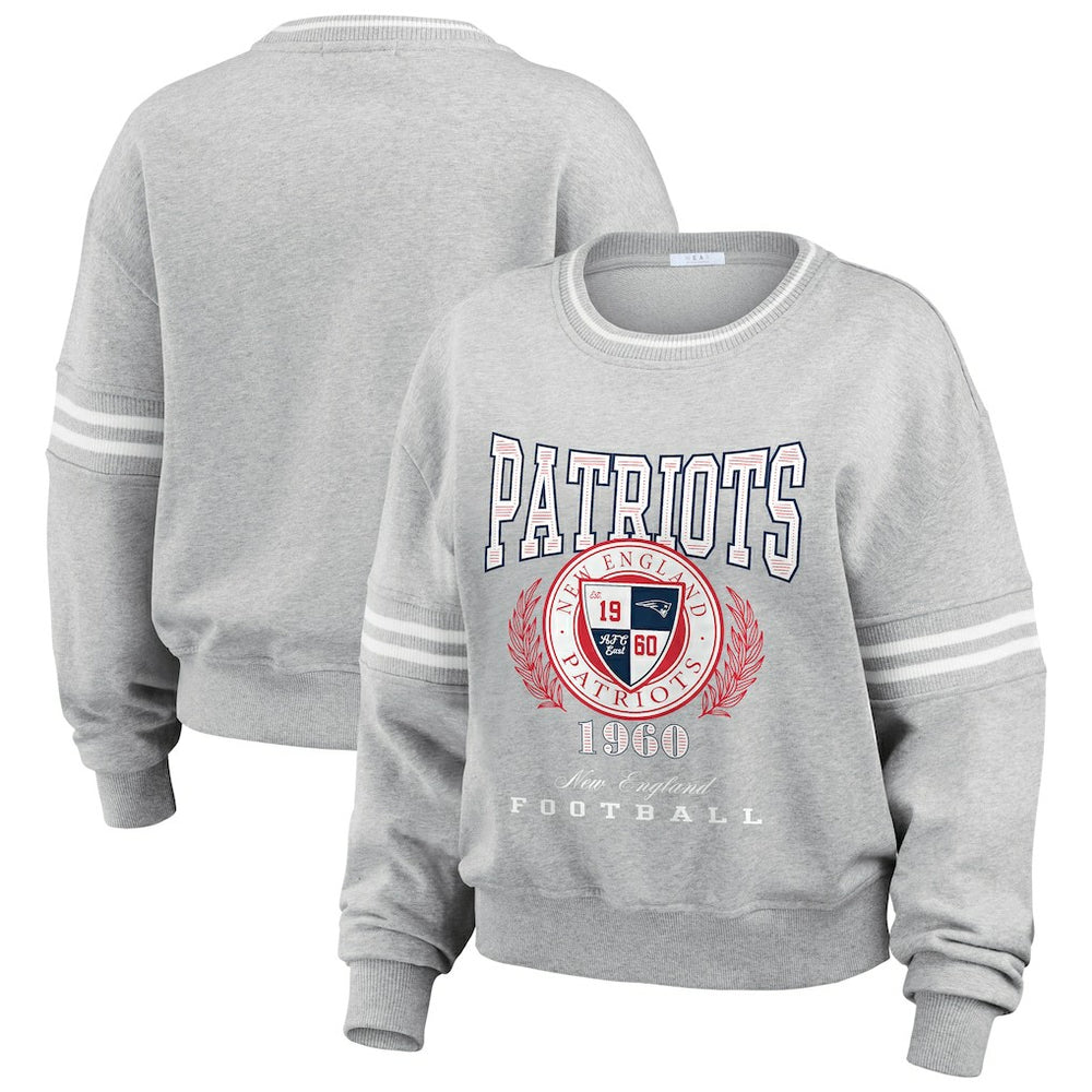 WEAR by Erin Andrews Women's Pullover Sweatshirt - New England Patriots Pullover