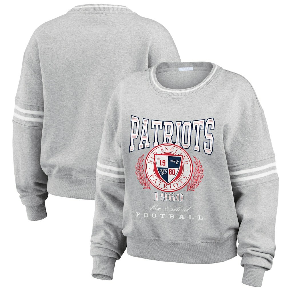 WEAR by Erin Andrews Women's Pullover Sweatshirt - New England Patriots Pullover