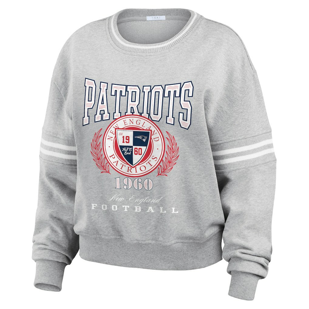 WEAR by Erin Andrews Women's Pullover Sweatshirt - New England Patriots Pullover