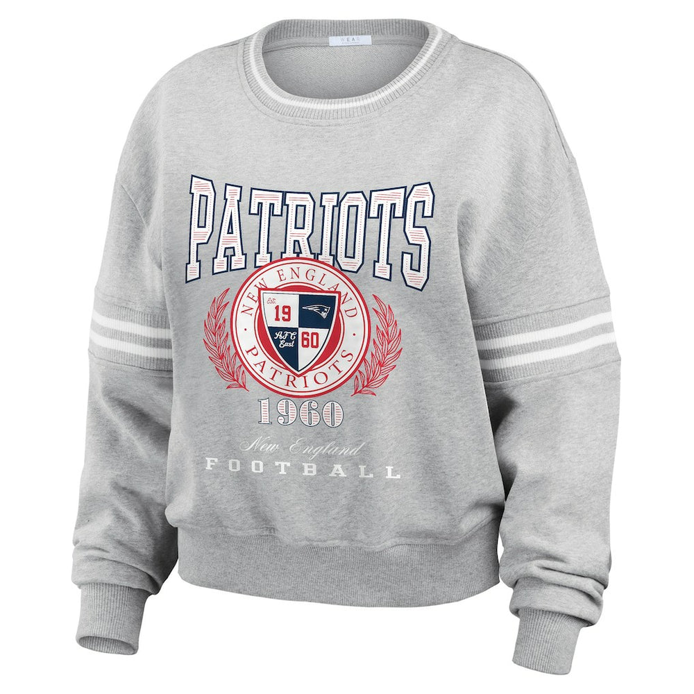WEAR by Erin Andrews Women's Pullover Sweatshirt - New England Patriots Pullover