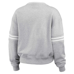 WEAR by Erin Andrews Women's Cropped Pullover Sweatshirt - Tennessee Titans Pullover