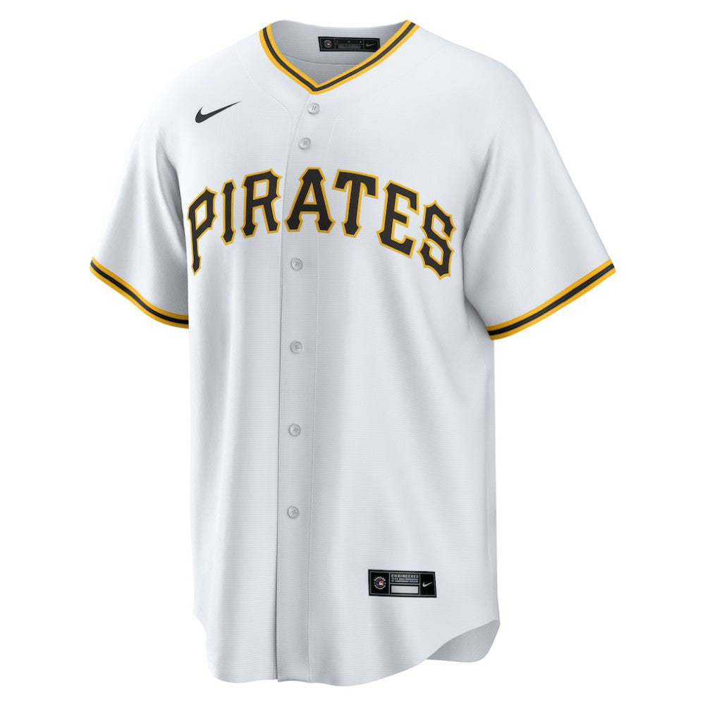 White Paul Skenes Pittsburgh Pirates Nike Home Replica Player Jersey
