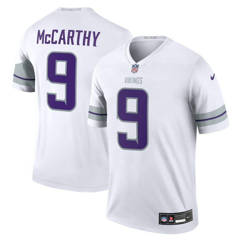 J.J. McCarthy  Legend Player Performance Top - Minnesota Vikings Tops