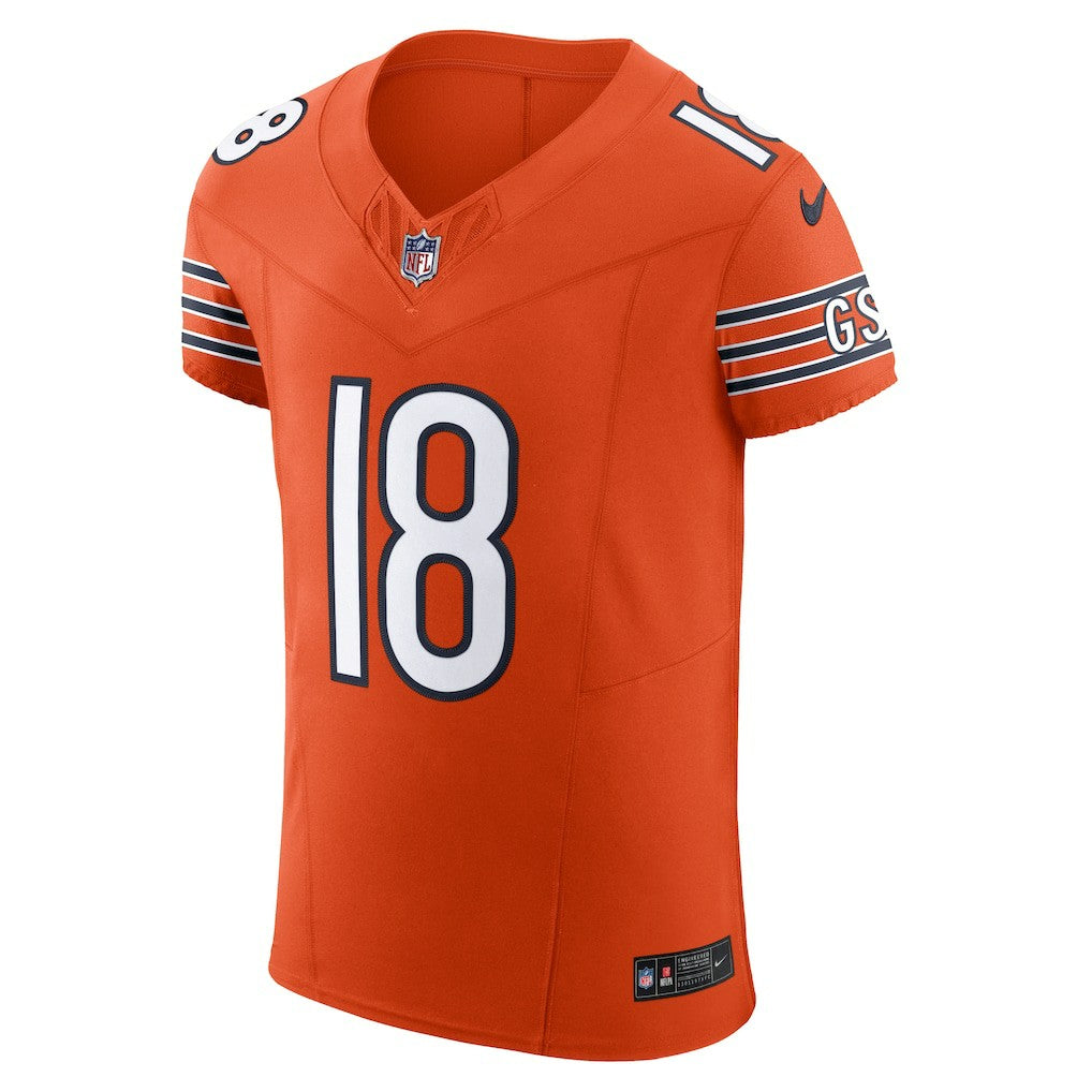 Caleb Williams  Alternate Vapor F.U.S.E. Elite Jersey - Chicago Bears Jerseys