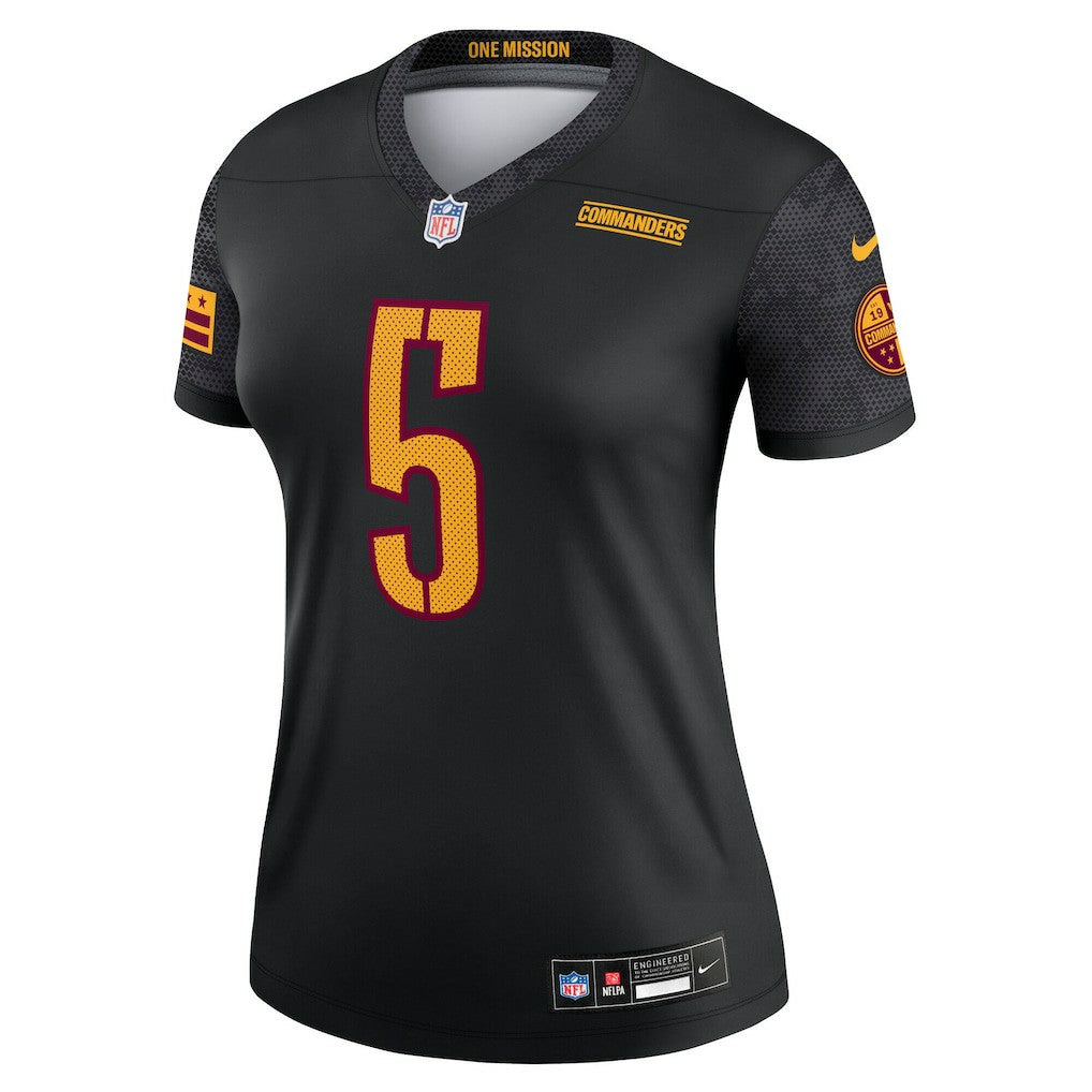 Jayden Daniels  Women's Legend Player Performance Top - Washington Commanders Tops