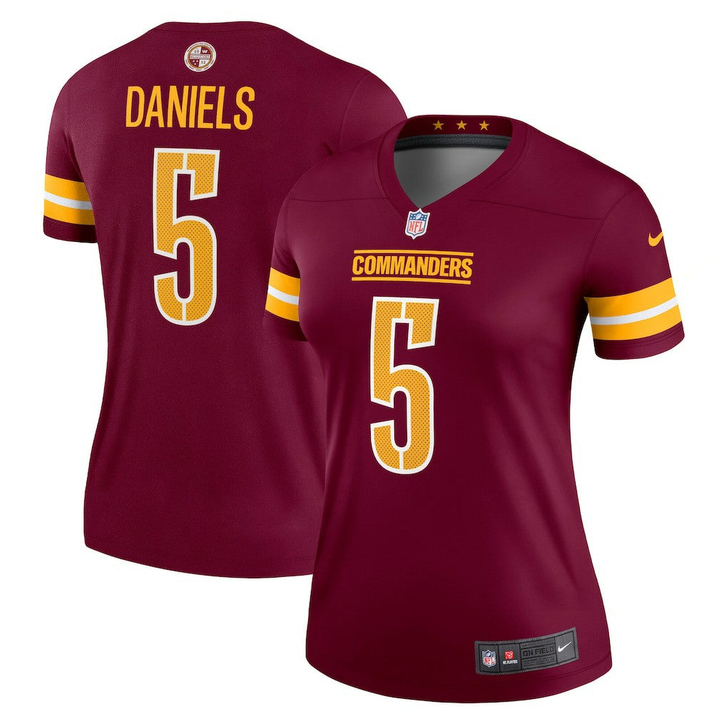 Jayden Daniels  Women's Legend Player Performance Top - Washington Commanders Tops