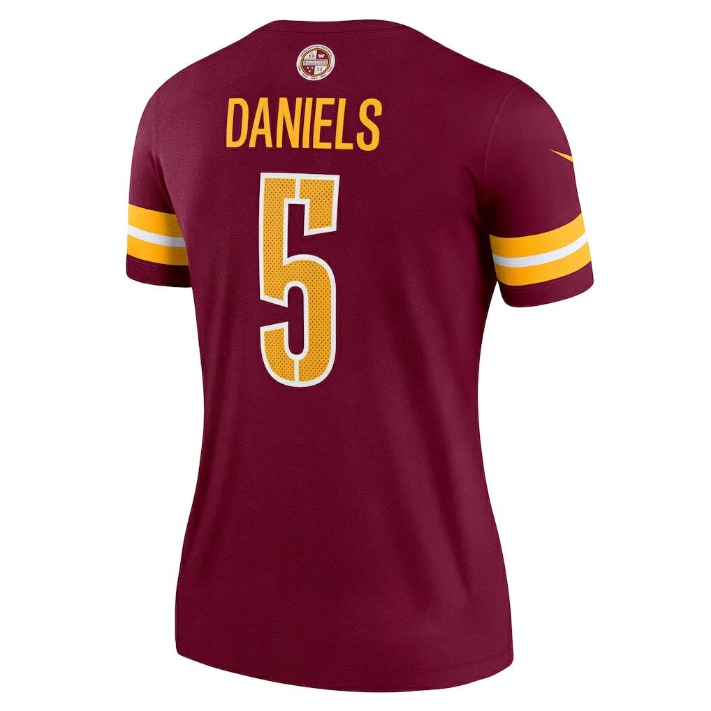 Jayden Daniels  Women's Legend Player Performance Top - Washington Commanders Tops