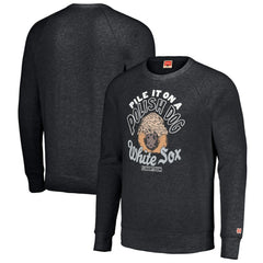Charcoal Chicago White Sox MLB x Guy Fieri’s Flavortown Unisex Tri-Blend Pullover Sweatshirt