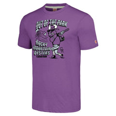 Purple Colorado Rockies MLB x Guy Fieri’s Flavortown Unisex Tri-Blend T-Shirt