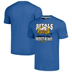 Royal Kansas City Royals MLB x Guy Fieri’s Flavortown Unisex Tri-Blend T-Shirt