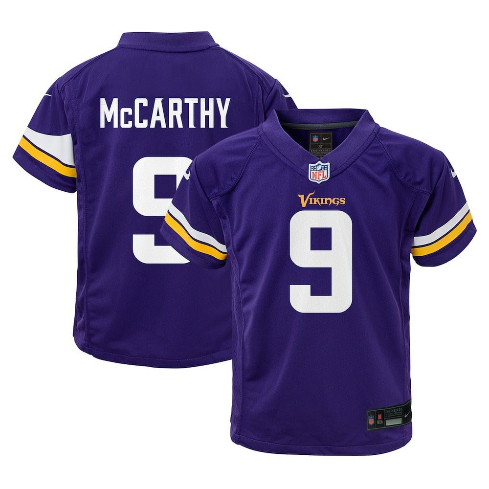 J.J. McCarthy  Preschool Player Game Jersey - Minnesota Vikings Jerseys