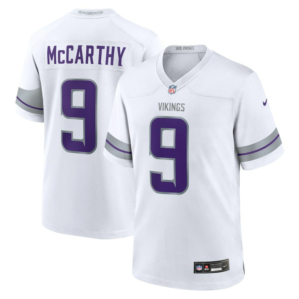 J.J. McCarthy  Youth Game Jersey - Minnesota Vikings Jerseys