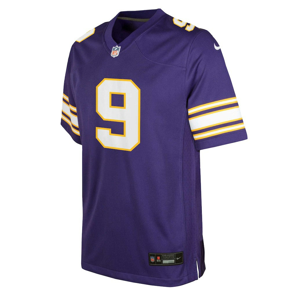 J.J. McCarthy  Youth Game Jersey - Minnesota Vikings Jerseys