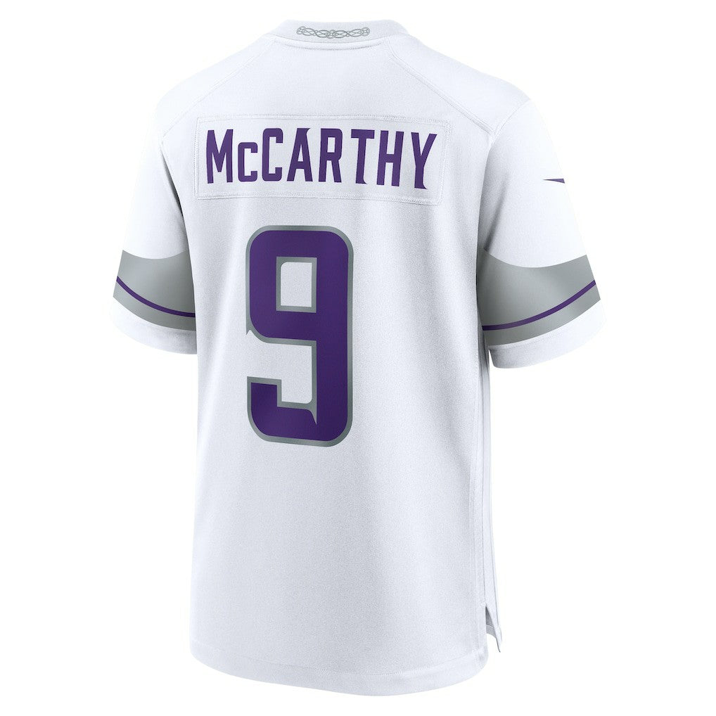 J.J. McCarthy  Alternate Game Player Jersey - Minnesota Vikings Jerseys