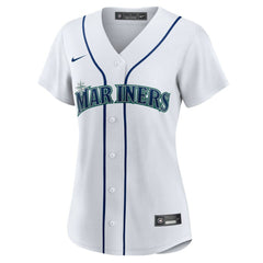 White Julio Rodríguez Seattle Mariners Nike Women's Home Replica Jersey