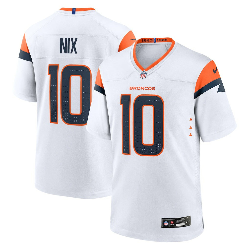Bo Nix  Game Jersey - Denver Broncos Jerseys