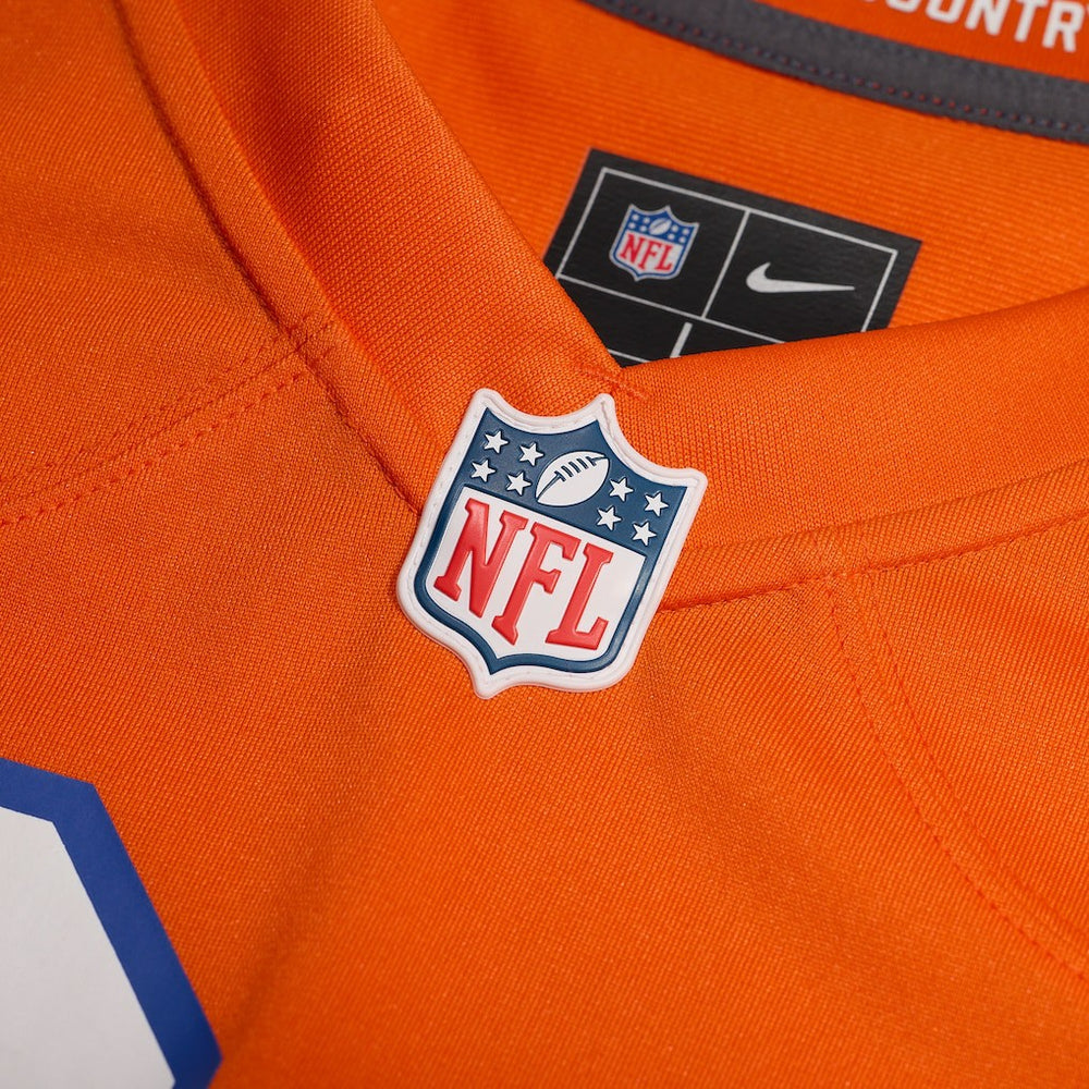 Bo Nix  Mile High Collection 1977 Throwback Player Game Jersey - Denver Broncos Jerseys