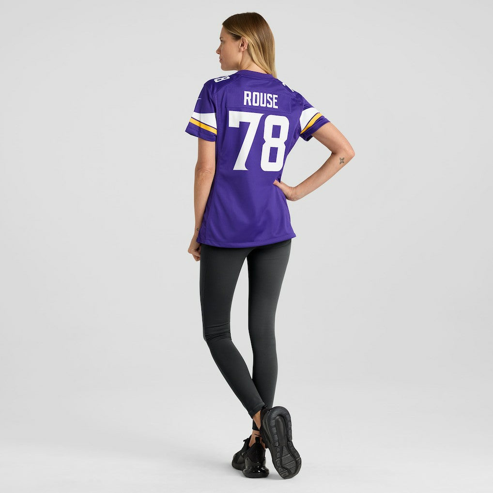 Walter Rouse  Women's Game Jersey - Minnesota Vikings Jerseys