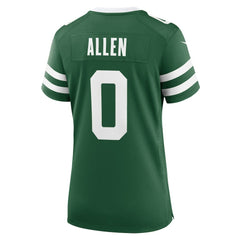 Braelon Allen  Women's Game Jersey - New York Jets Jerseys