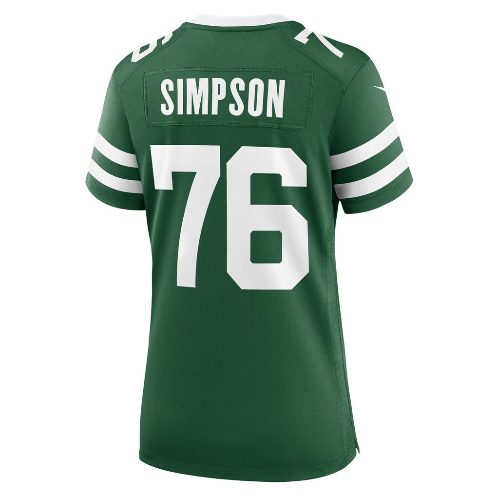 John Simpson  Women's Game Jersey - New York Jets Jerseys
