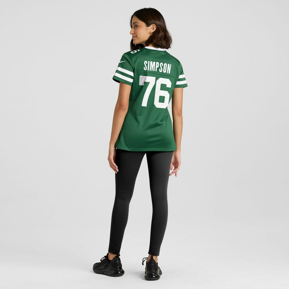 John Simpson  Women's Game Jersey - New York Jets Jerseys