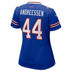 Joe Andreessen  Women's Game Jersey - Buffalo Bills Jerseys