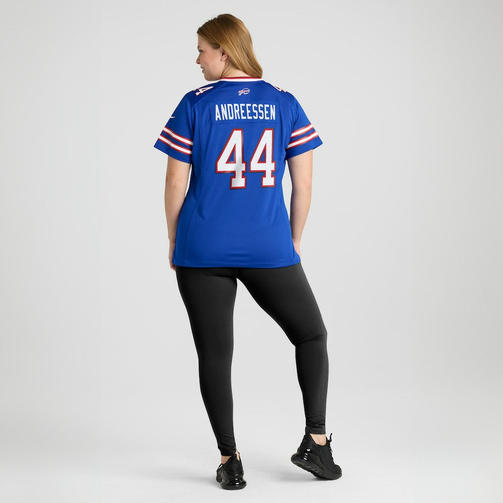 Joe Andreessen  Women's Game Jersey - Buffalo Bills Jerseys
