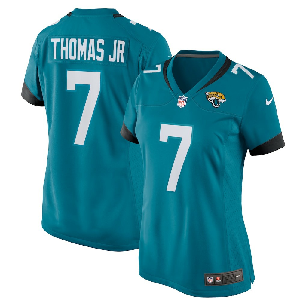 Brian Thomas Jr.  Women's Game Jersey - Jacksonville Jaguars Jerseys
