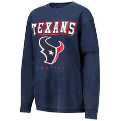 G-III 4Her by Carl Banks Women's Comfy Cord Pullover Sweatshirt - Houston Texans Pullover