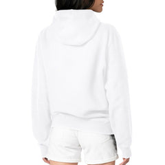 White Los Angeles Dodgers G-III 4Her by Carl Banks Women's Leopard Heart Pullover Hoodie