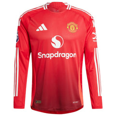 Marcus Rashford Manchester United 2024/25 Home Long Sleeve Player Jersey