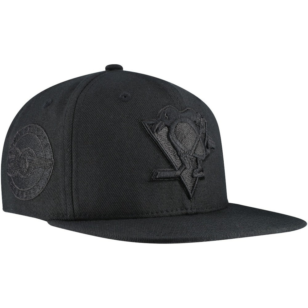 NHL Pittsburgh Penguins Mitchell & Ness Soul Strike Pearl Tonal Snapback Hat