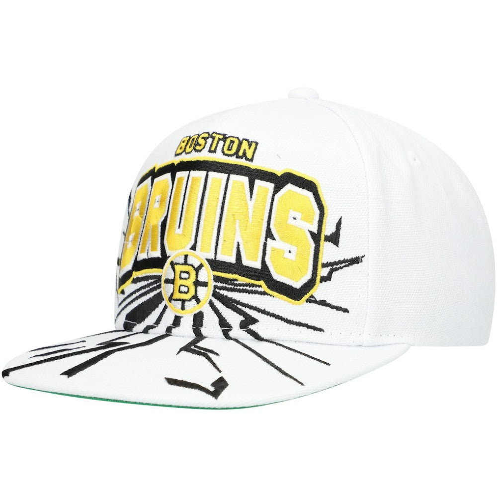 NHL Boston Bruins Mitchell & Ness Youth After Shock Snapback Hat
