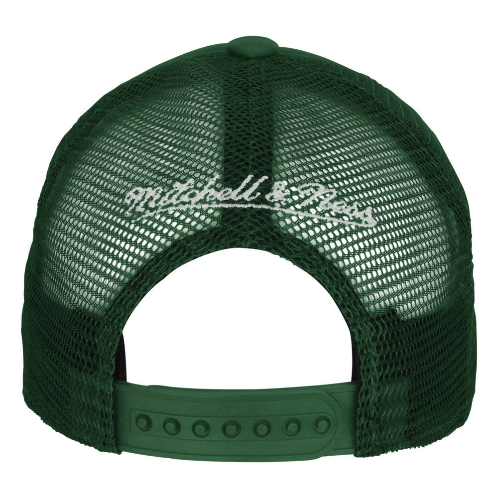 Mitchell & Ness Milwaukee Bucks Youth Core Evergreen Trucker Adjustable Hat