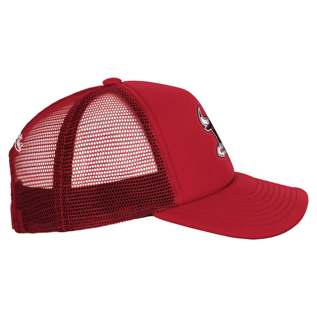 Mitchell & Ness Chicago Bulls Youth Core Evergreen Trucker Adjustable Hat