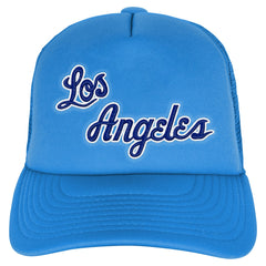 Mitchell & Ness Los Angeles Lakers Youth Core Evergreen Trucker Adjustable Hat