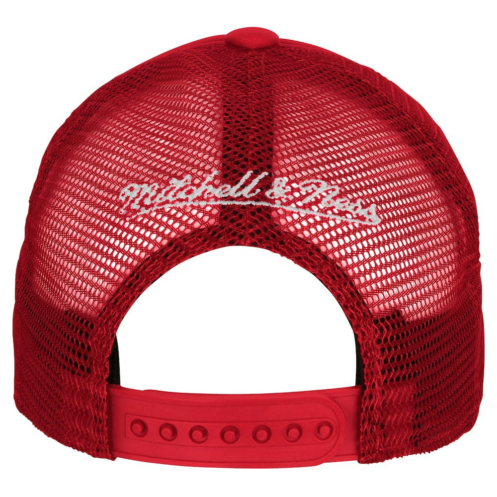 Mitchell & Ness Philadelphia 76ers Youth Core Evergreen Trucker Adjustable Hat