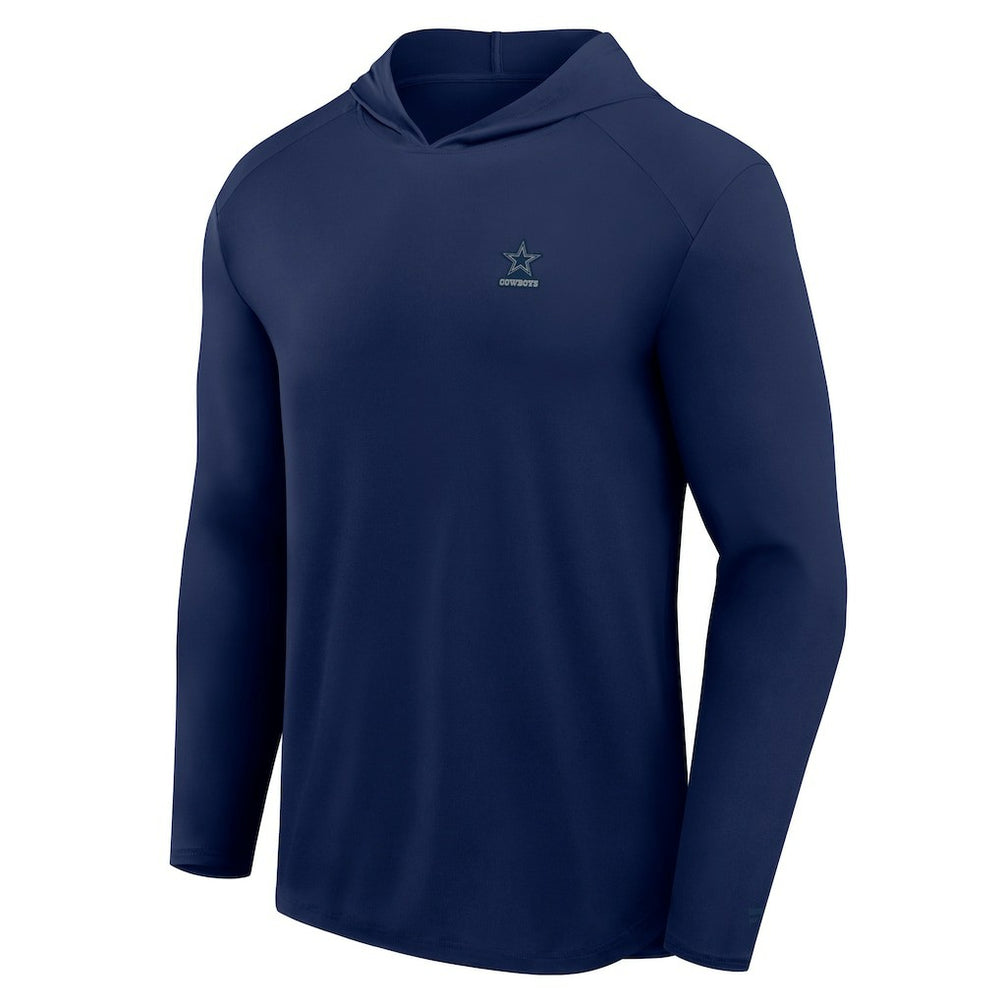 Front Office Power Mono Long Sleeve Hoodie T-Shirt - Dallas Cowboys Hoodies