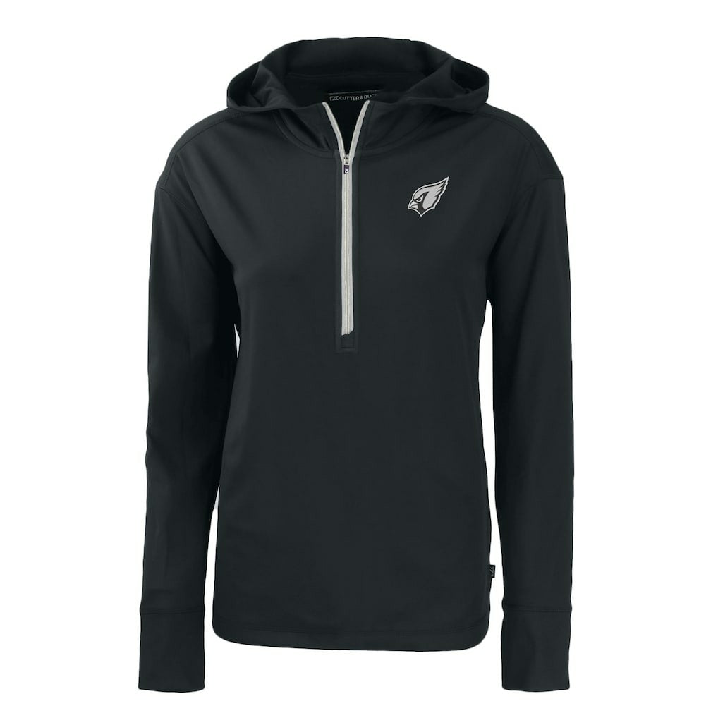 Cutter & Buck Women's Daybreak Eco Recycled Half-Zip Hoodie - Arizona Cardinals Hoodies