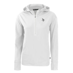 Cutter & Buck Women's Daybreak Eco Recycled Half-Zip Hoodie - Minnesota Vikings Hoodies