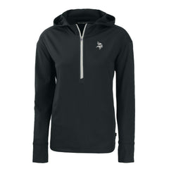 Cutter & Buck Women's Daybreak Eco Recycled Half-Zip Hoodie - Minnesota Vikings Hoodies