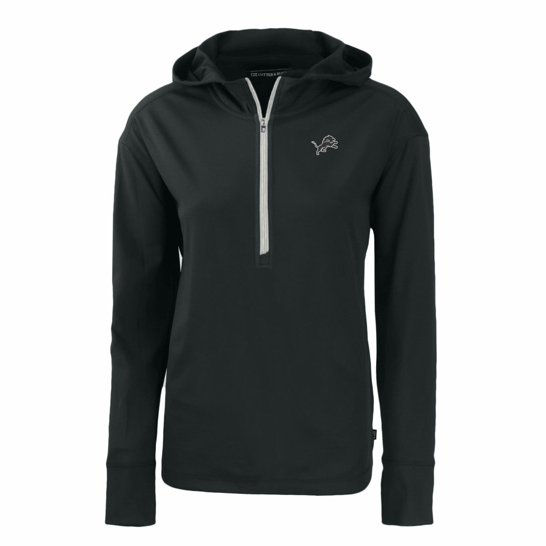 Cutter & Buck Women's Daybreak Eco Recycled Half-Zip Hoodie - Detroit Lions Hoodies