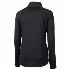 Cutter & Buck Women's Adapt Eco Knit Stretch Recycled Half-Zip Pullover Top - Detroit Lions Pullover