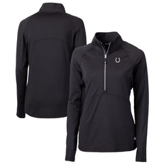 Cutter & Buck Women's Adapt Eco Knit Stretch Recycled Half-Zip Pullover Top - Indianapolis Colts Pullover