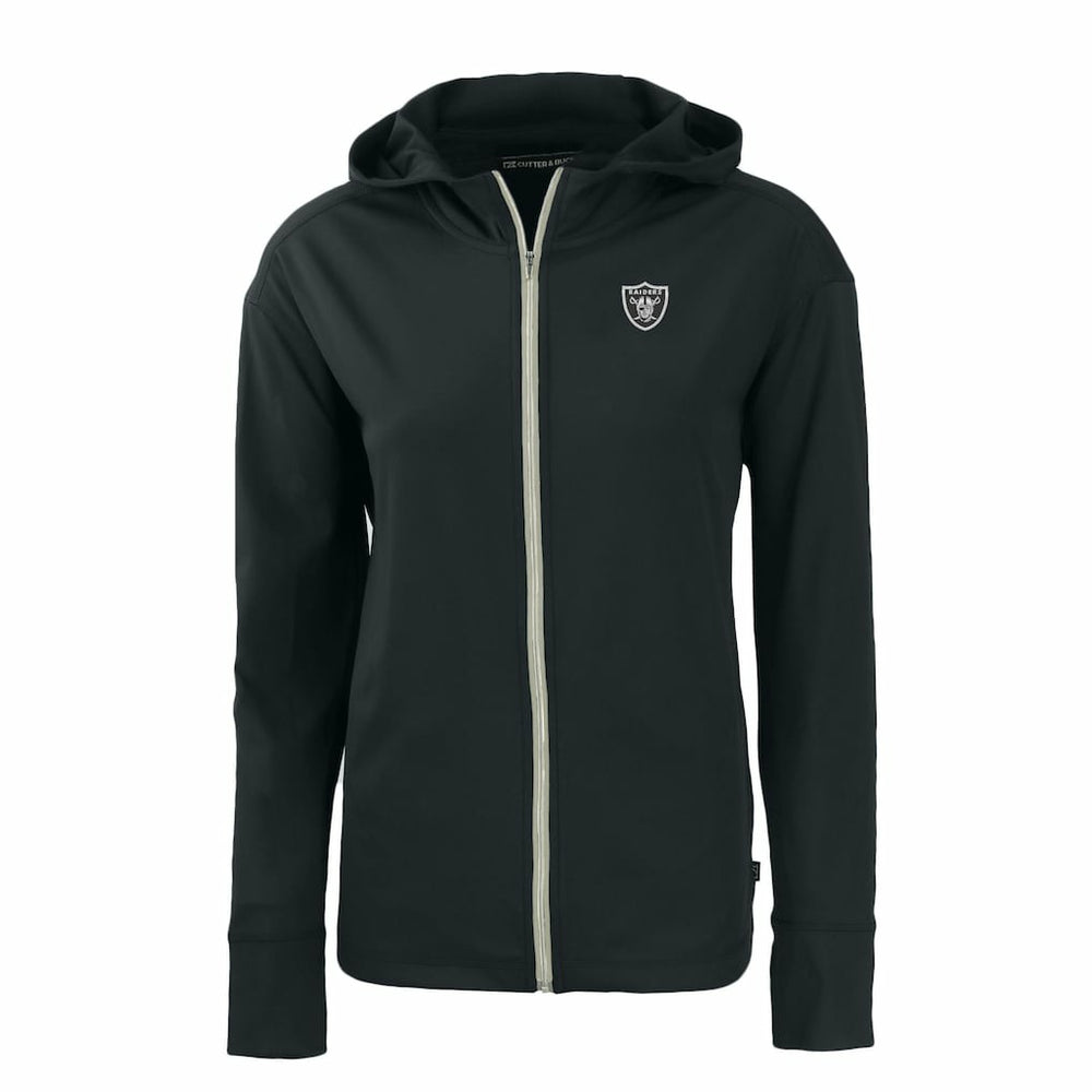 Cutter & Buck Women's Daybreak Eco Recycled Full-Zip Hoodie - Las Vegas Raiders Hoodies
