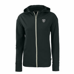 Cutter & Buck Women's Daybreak Eco Recycled Full-Zip Hoodie - Las Vegas Raiders Hoodies