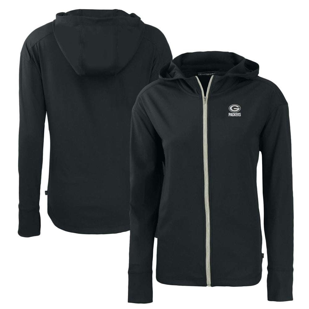 Cutter & Buck Women's Daybreak Eco Recycled Full-Zip Hoodie - Green Bay Packers Hoodies