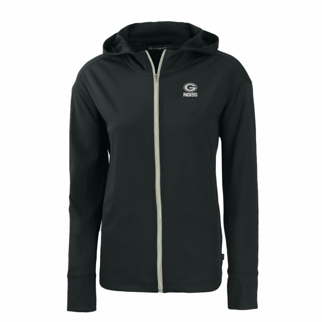 Cutter & Buck Women's Daybreak Eco Recycled Full-Zip Hoodie - Green Bay Packers Hoodies